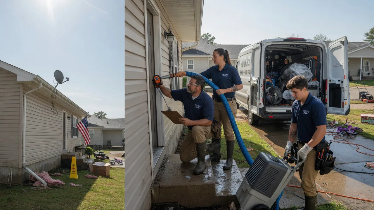 Ceiling Water Damage Restoration in Caruthersville, MO near me